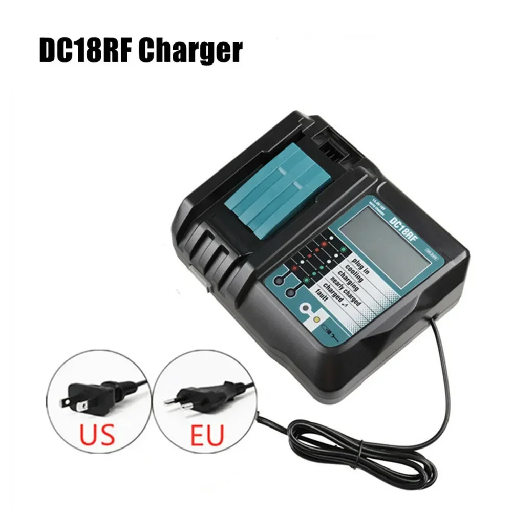 

DC18RF LCD 18V Battery Makita Charger 14.4V BL1445 BL1440 BL1430 BL1860 BL1840 BL1850 Charger BL1860B Backup Battery Charger