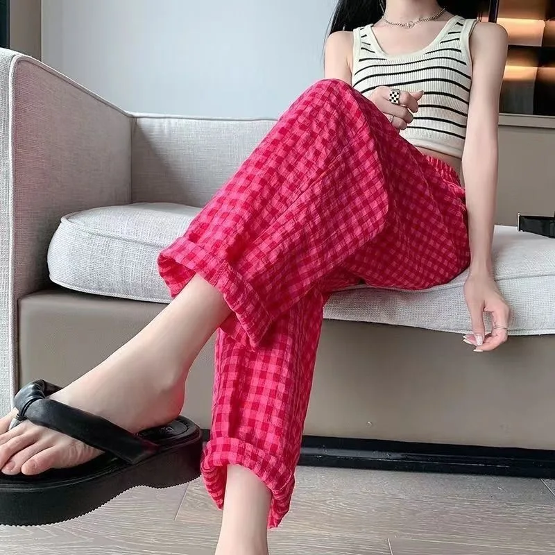 Red plaid