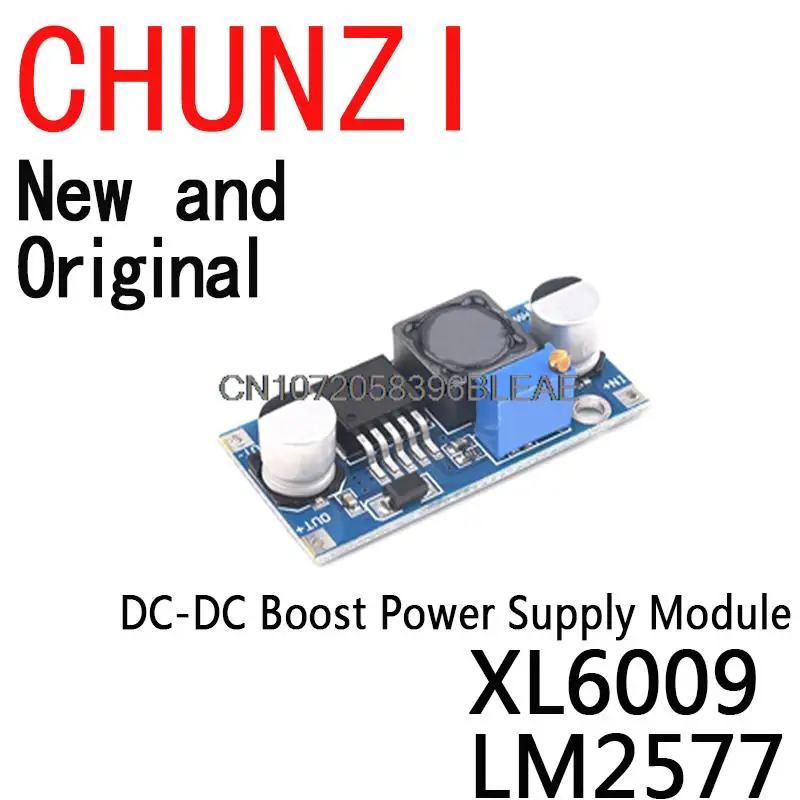 XL6009 DC-DC Boost Power Supply Module Output is Adjustable ,LM2577 Step-Up Module DC to DC Converter Boost Board for Arduino 