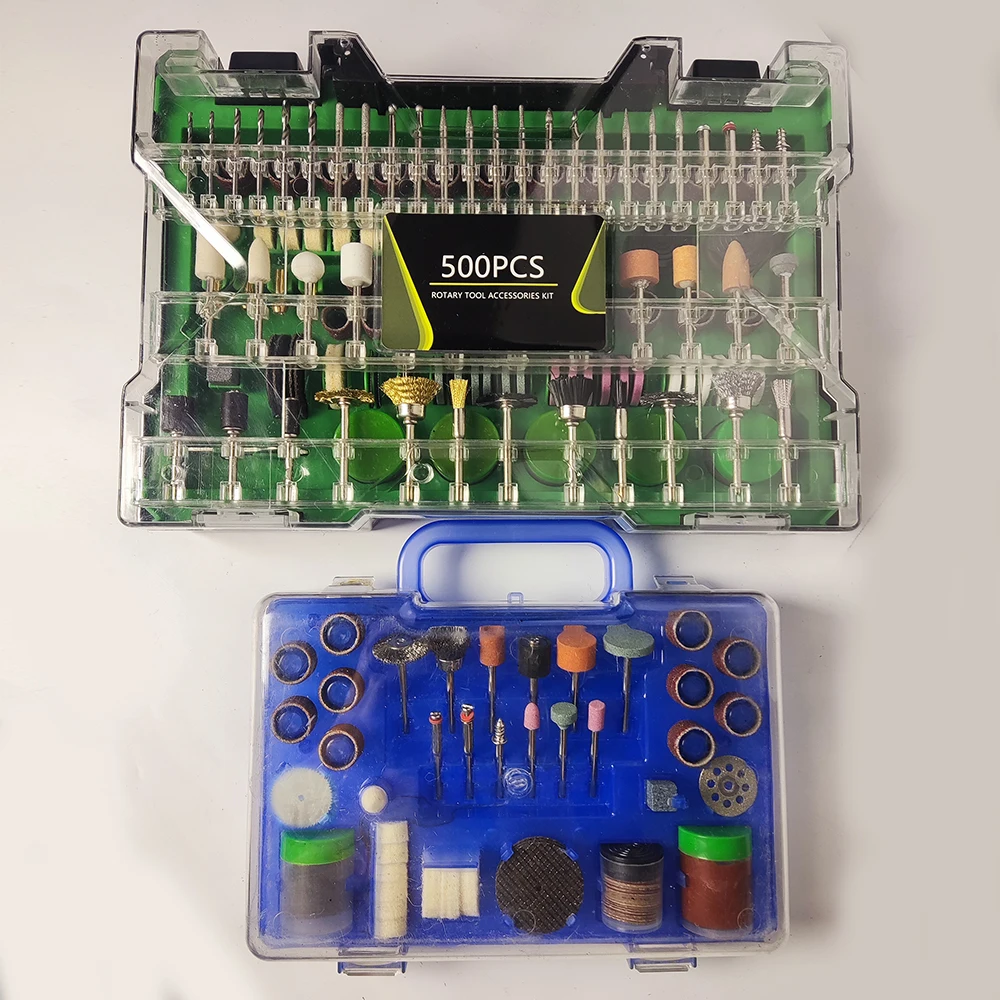 500Pcs Dremel Style Accessories Abrasive Tools Wood Metal Engraving Electric Rotary Tool Accessory for Dremel Bit Set