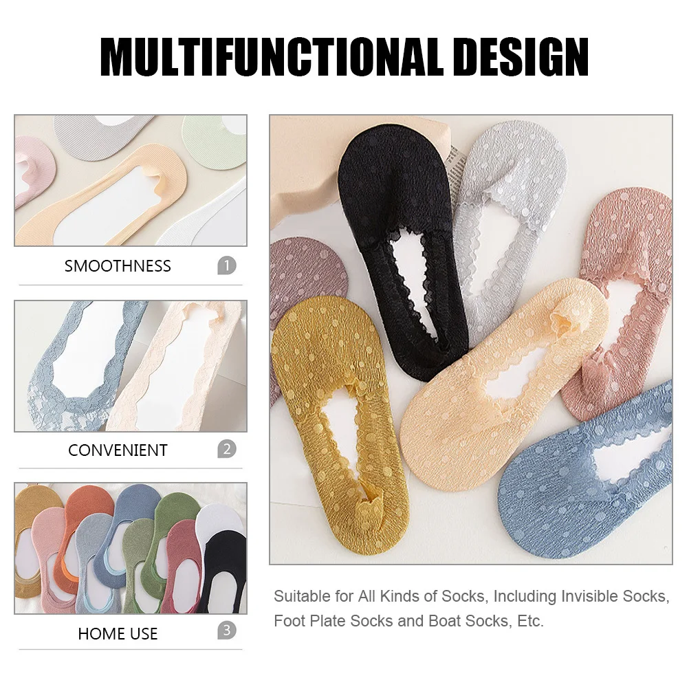 

50Pcs Sock Inserts Liners Cardboard Sock Organizers Low Cut Socks Display Holders Reliable Material