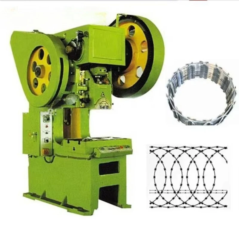 Customized Factory Made Razor Barbed Wire Machine For Safety Fence Sell At A Low Price