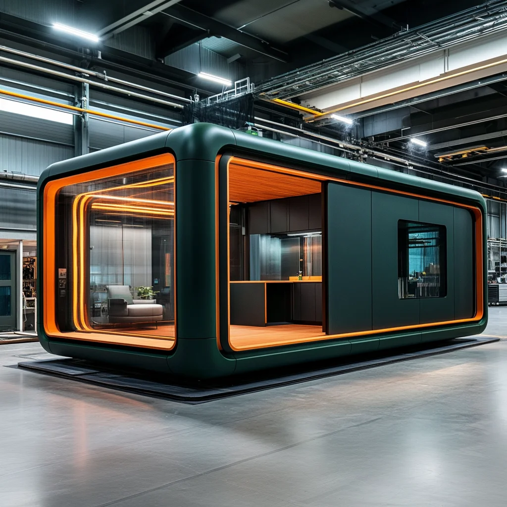 Modern Silent Cabin Privacy Space Hotel Living Room Or Mall Office Acoustic Pavilion Soundproofed Conference Cabin