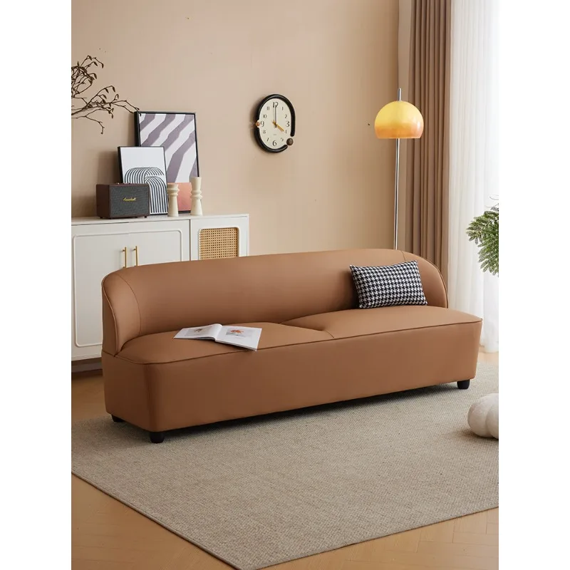 Small sofa simple double triple small apartment, fabric sofa