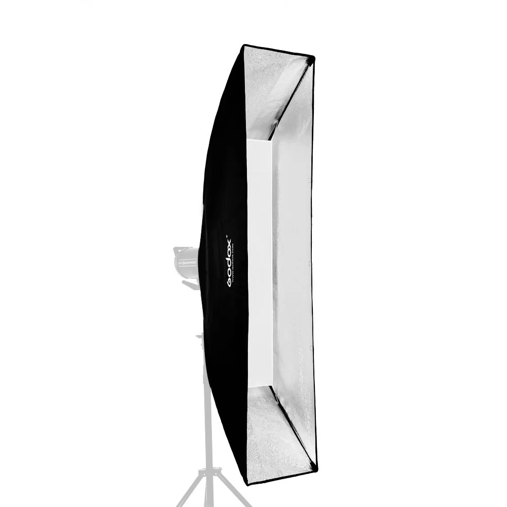 Softbox Bowens 60x90 Cm Con Griglia A Nido D'ape – Riflettore Argentato, Attacco Rapido Per Flash Da Studio