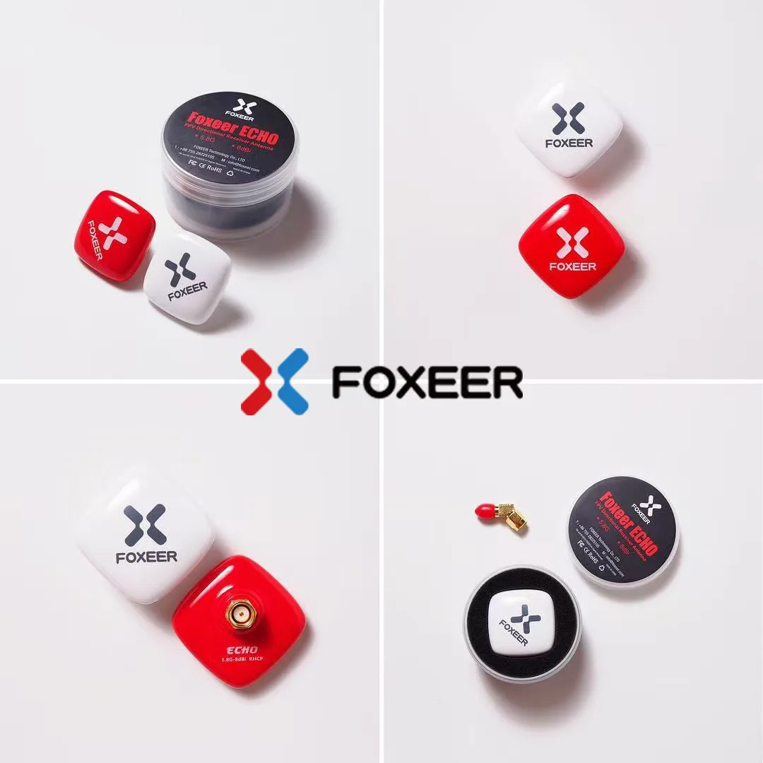 

Foxeer ECHO V2 Echo Patch Antenna 9Dbi Antenna FPV Antenna Glasses Antenna compatible Receiver for FPV Fatshark Video glasses