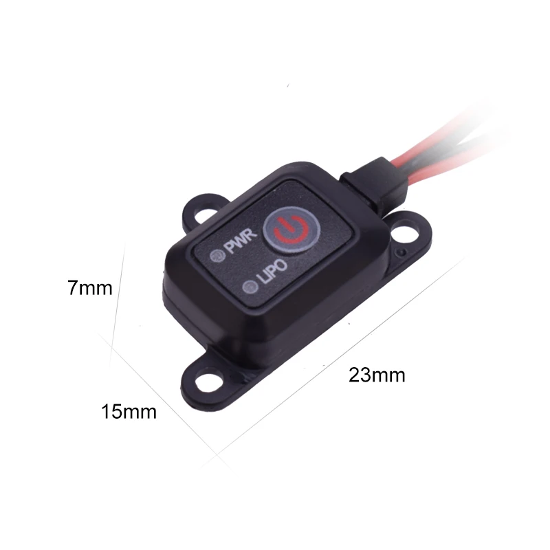 SKYRC Power Switch On/Off MCU Controlled LIPO NIMH Battery for 1/10 1/8 RC Car Helicopter