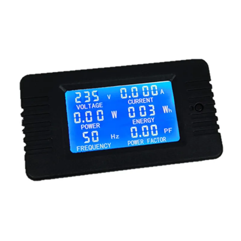 PZEM-022 6in1 220V 5A, 10A, 100A Digital AC Voltmeter Volt Amp Tester Smart Electricity Home Load Voltage Watt Kwh Power Meter