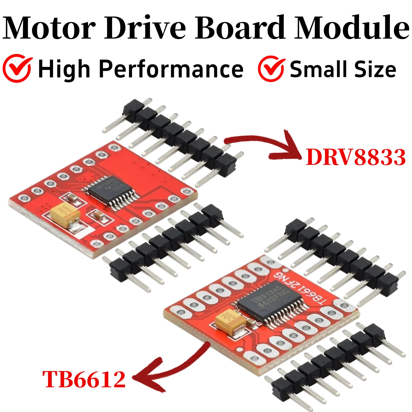 1/5PCS TB6612 DRV8833 Dual Motor Driver 1A TB6612FNG for Arduino Microcontroller Better than L298N
