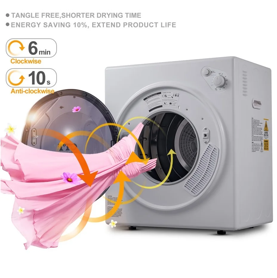 4kg HOT SALE Clothes Dryer Machine Automatic Electric Portable Clothes Dryer Floor Factory Direct Sales Other Clothes Dryers