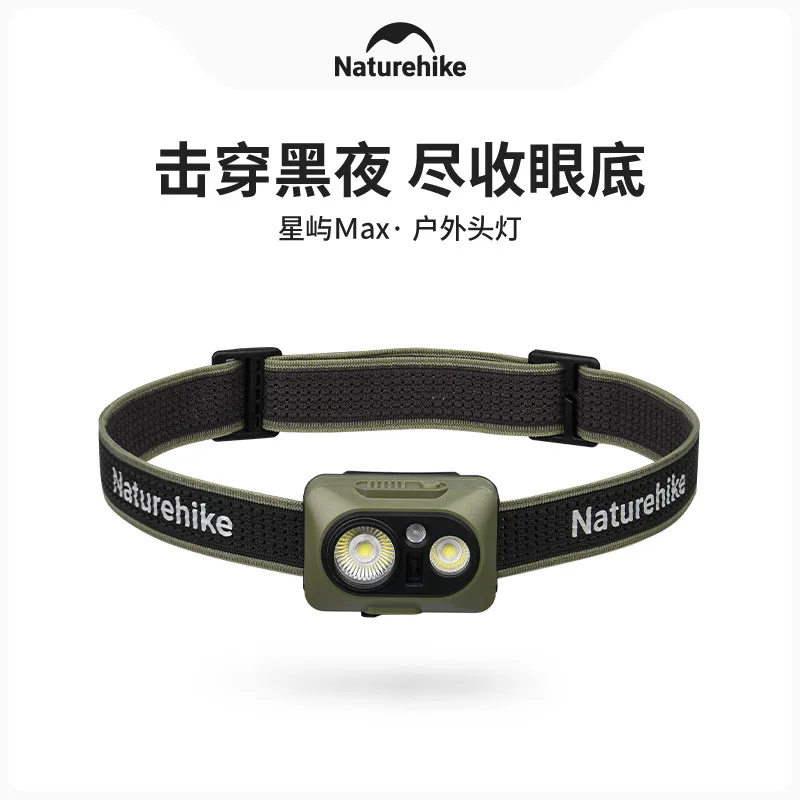 

Налобный фонарь Naturehike Xingyu Max, мощный водонепроницаемый индукционный Головной фонарь для походов, горного туризма, рыбалки