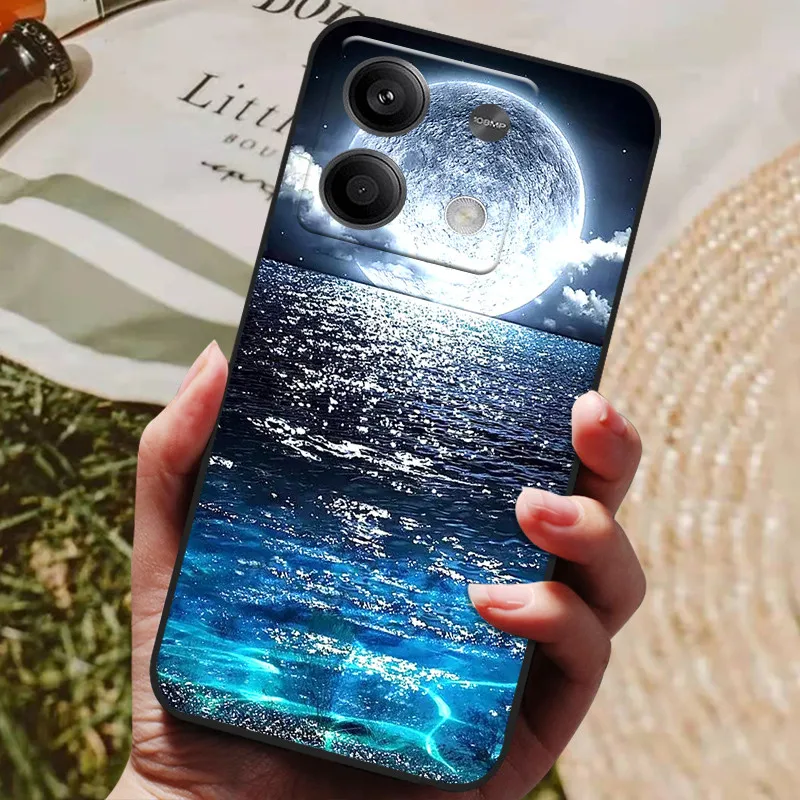 For Redmi Note 13 Pro 4G Case Luxury Phone Silicon Back Cover For Xiaomi Redmi Note 13 Pro 4G Cases Note13 Full Protective Shell