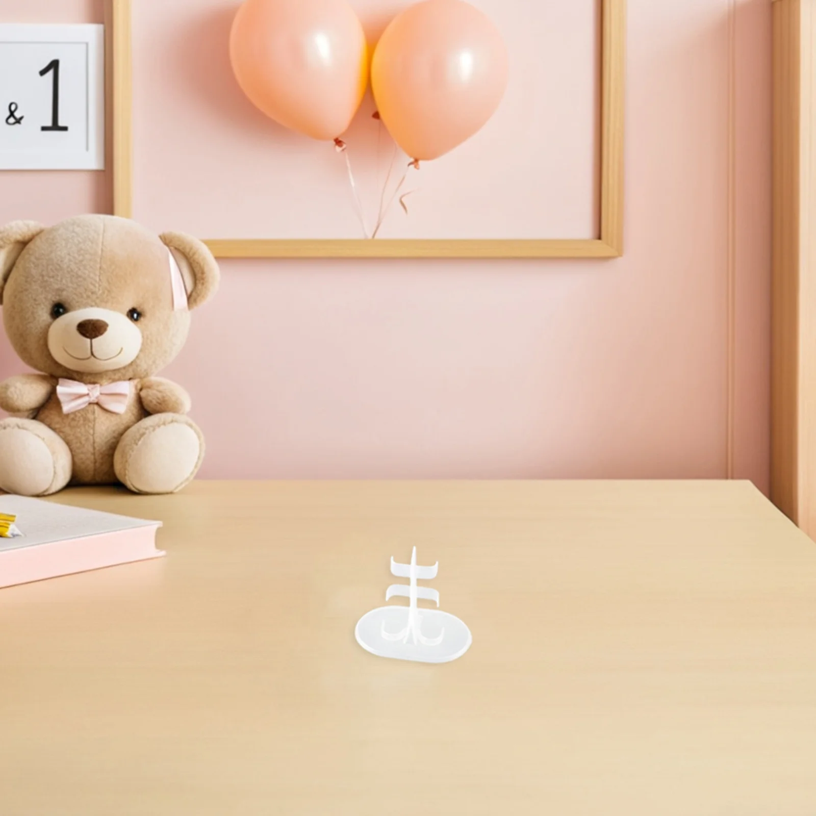 

50pcs Princess Accessories: 30Cm Clear Plastic Display Base Universal Stand For Fashion Foot Peg Support Collector Figure