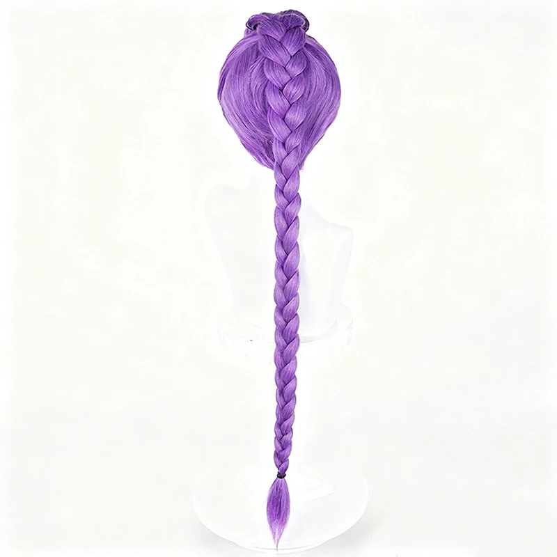 KPop Demon Hunters Cosplay Wig Anime Mira Rumi Zoey Demon Hunters Purple Black Red Long Hair Wigs Halloween Cosplay Costume Prop