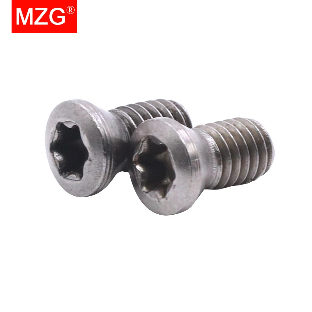 MZG 50PCS Torx Screws Turning Toolholder Milling Cutter Standard CNC Machining Chamfering Tool Screws