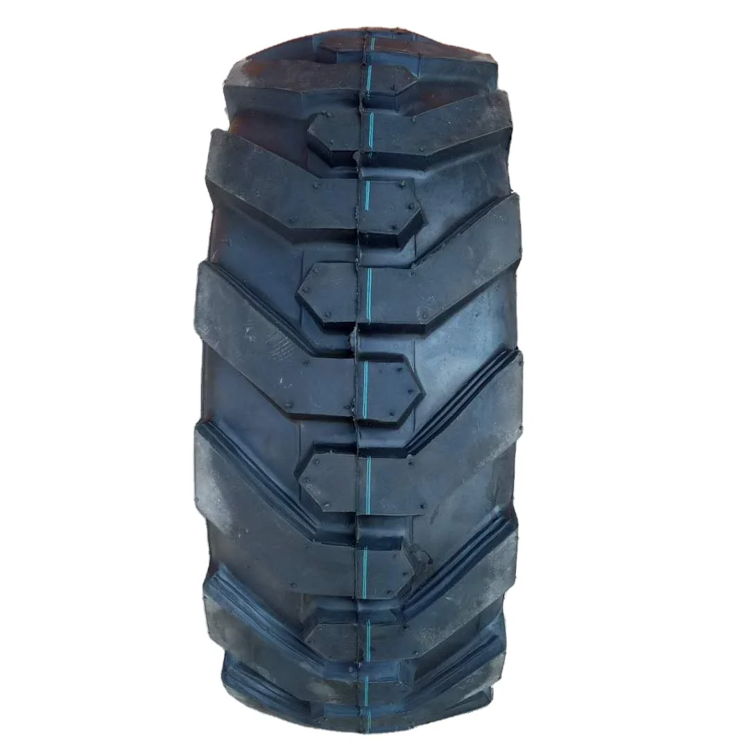 

Skid Steer Loader Tire 23*8.5-12 23x8.5-12 NHS Lawn Mower Vacuum R-4 Herringbone with Steel Ring