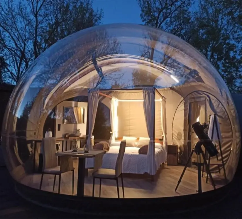 House Outdoor Restaurant Transparent Room Homestay Scenic Spot PC Starry Sky Room Special Bar Private Room Camp Tent