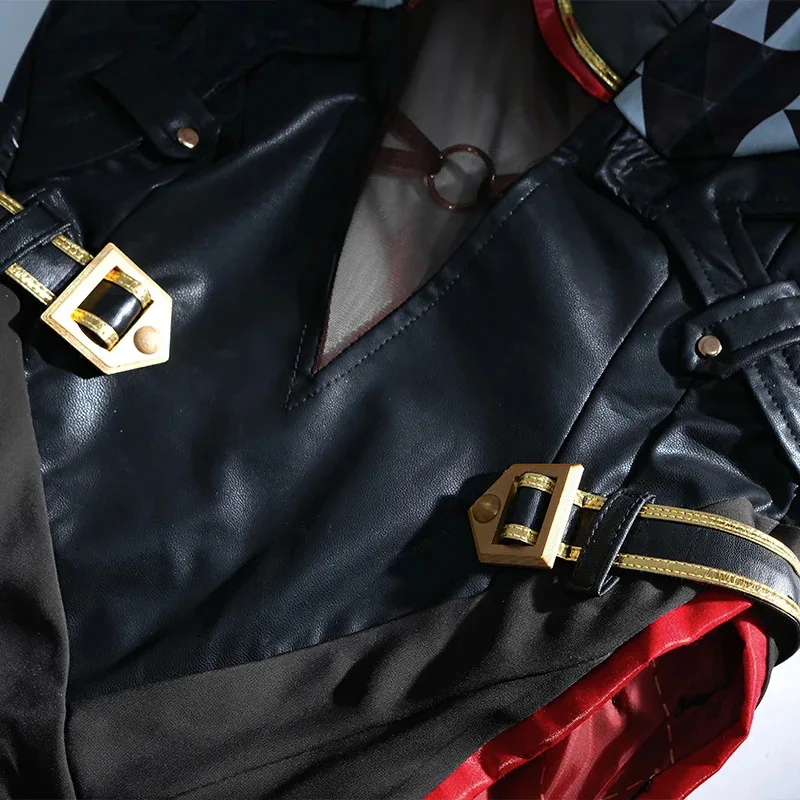 ROLECOS لعبة Wuthering موجات Yinlin تأثيري حلي جينتشو باترولر Yinlin المرأة شيونغسام موحدة حفلة الهالوين الزي