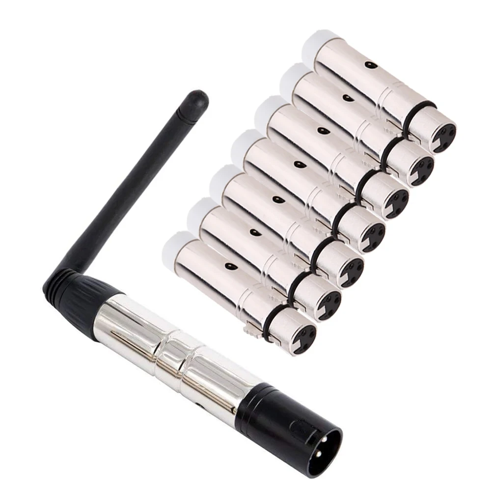 

DMX512 Wireless Controller ISM XLR Receiver Transmitter