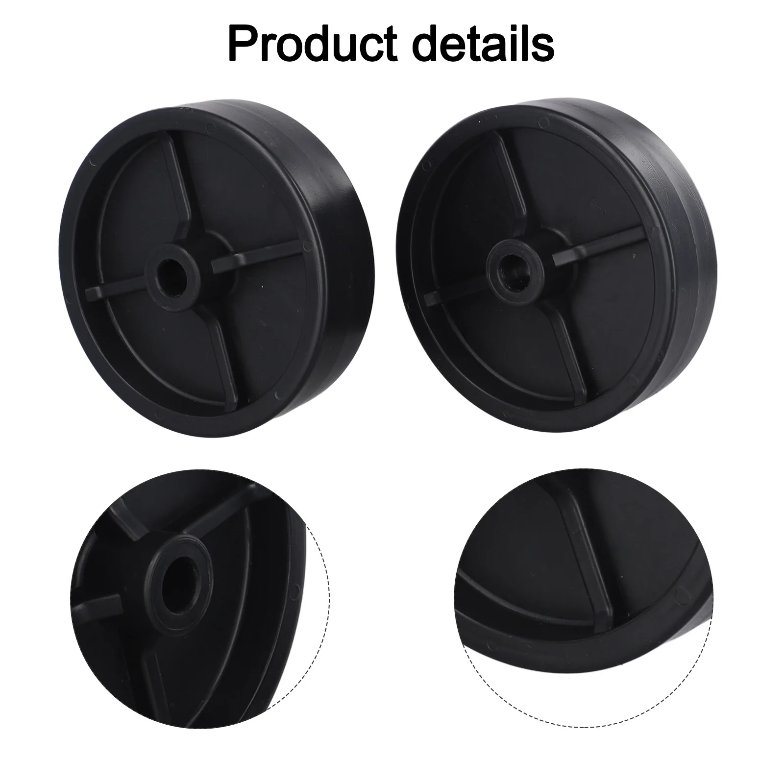 

Deck Wheel Kit Designed For for TroyBilt & For Cadet Lawnmowers Includes 2 Wheels & Complete Installation Components
