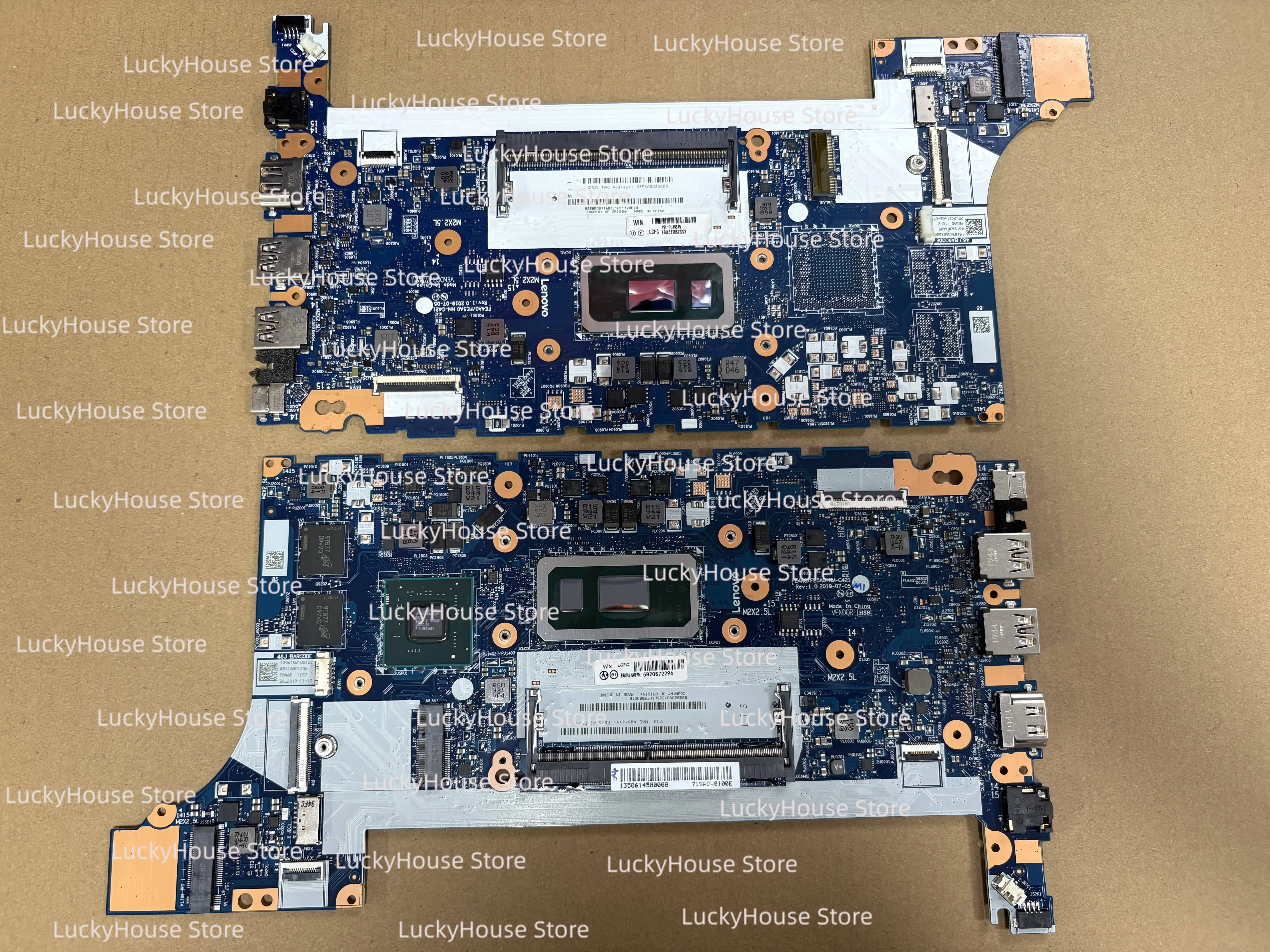 Laptop Motherboard Mainboard for Lenovo ThinkPad E14 E15 E480 E490 E590 NM-B911 NM-B421 NM-C421