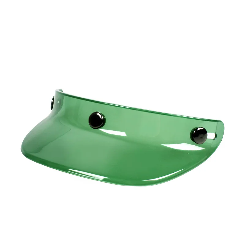 3-Druckknopf-Visier für Jet-Helme, Universelles Zubehör für Kleine Motorrad- und Rollerhelme – Detail 11