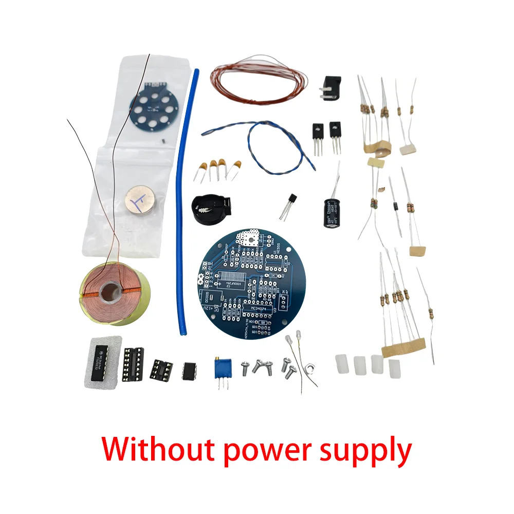 Imagem -03 - Levitação Magnética Faça Você Mesmo Kit de Suspensão Magnética com 12v Alimentação Ciência Educação Eletromagnética Experiment Toys Kit