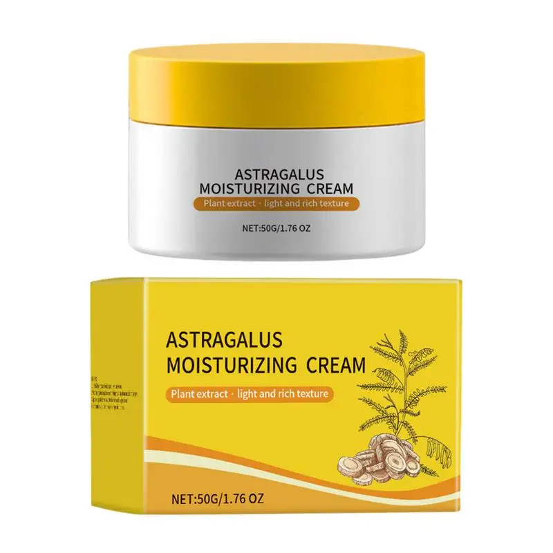 Astragalus Moisturizing Cream Astragalus Whitening Freckle Cream  Remove Melasma Dark Spots Lightening Anti-aging Dry Face Care