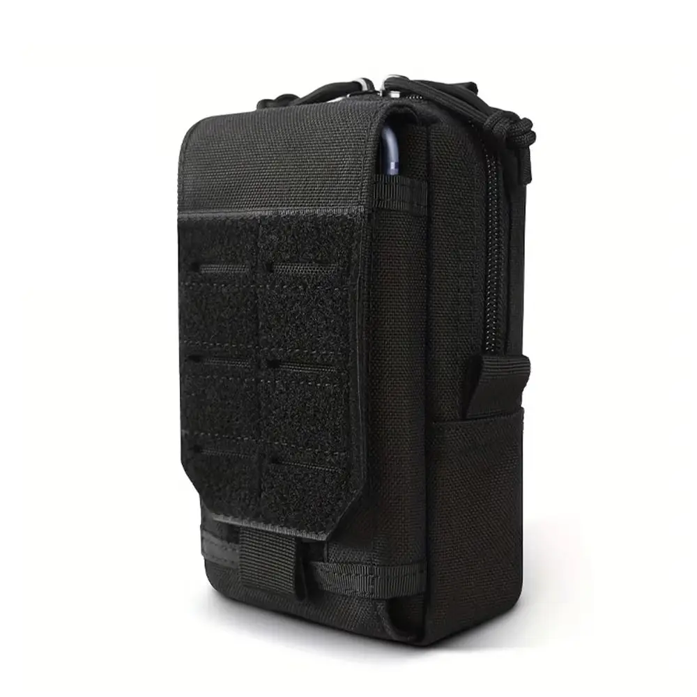 أكسفورد الهاتف المحمول الخصر حقيبة سعة كبيرة الخصر شنقا متعددة الوظائف حزام الحقيبة مقاوم للماء المحمولة كليب على حقيبة السفر