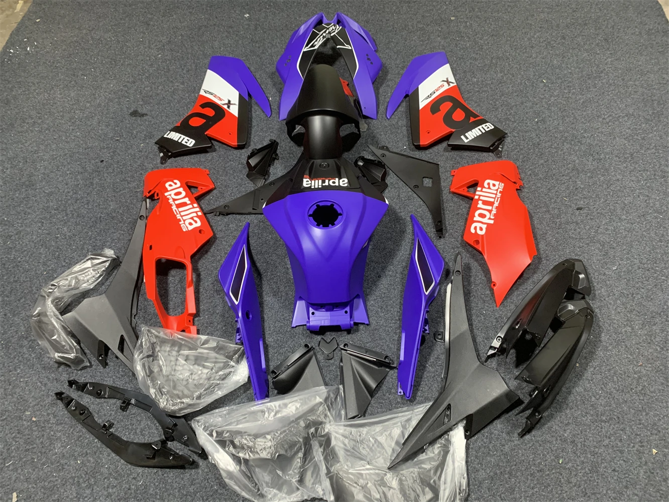 New Fairings Kit Fit For Aprilia RS4 50 125 RS125 2012 2013 2014 2015 2016 2017 RS125 12 13 14 15 16 Bodywork purple Black red