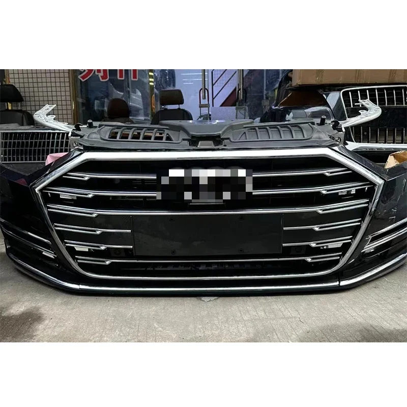 2018 Complete Front Nose Radiator Grille accessories for audi a8 d5 front bumper