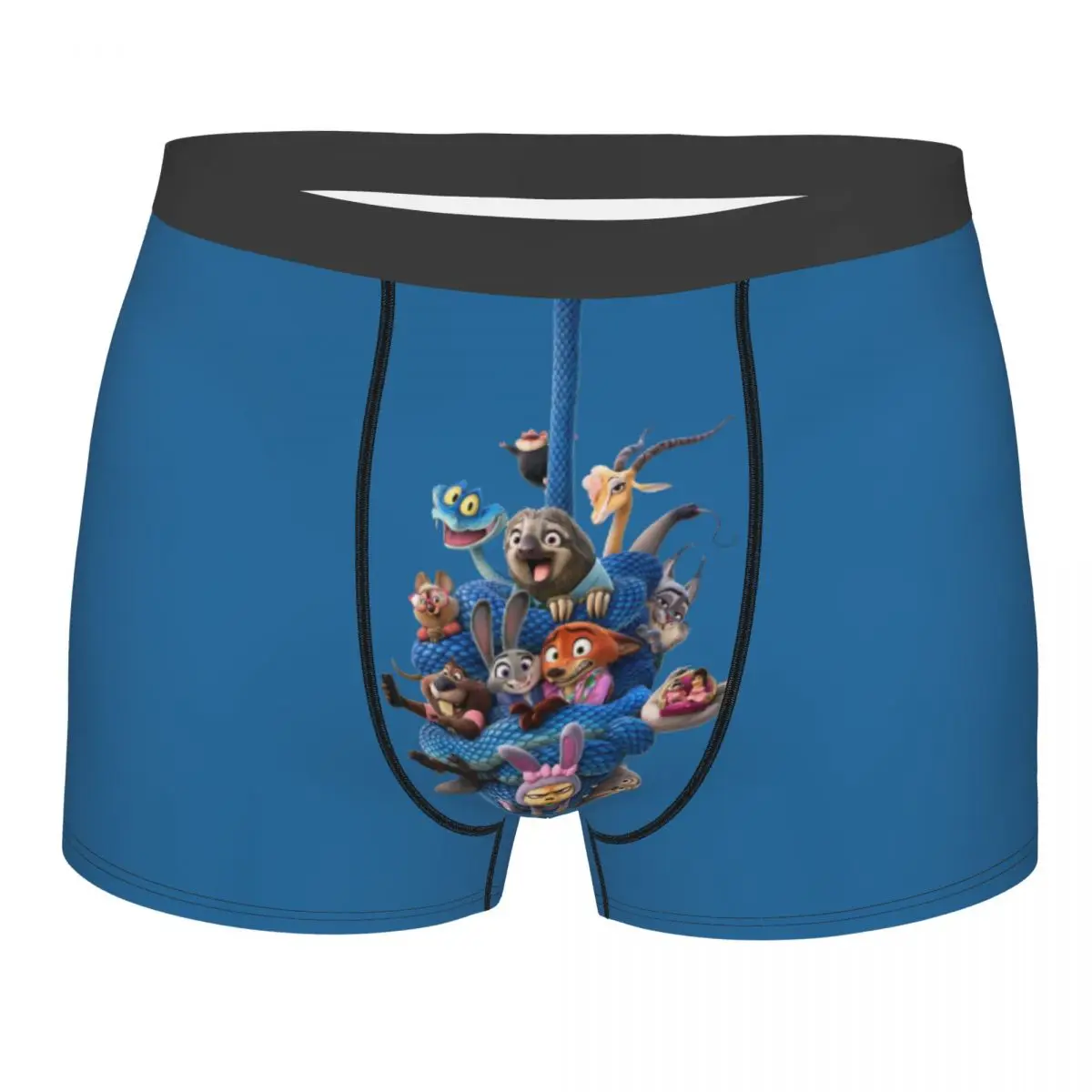 

Custom Zootopia Wallpaper Boxer Shorts For Homme 3D Printed Cute Cartoon Underwear Panties Briefs Breathable Underpants