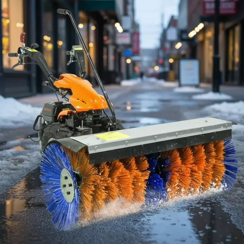 Portable Snow R--emoval Tool High-efficiency Multi Functional Full Gear Snow Sweeper Vehicle