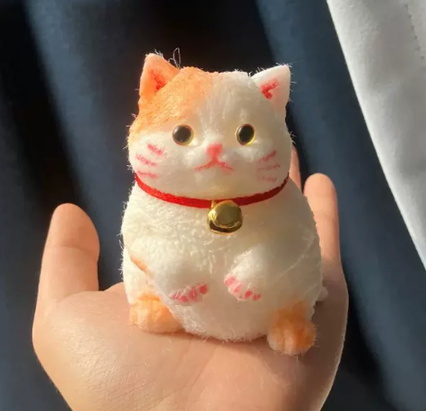 New Product In Stock Obese Cat Small Medium Cute High Appearance Pinched Simulated Doll Office Stress Reliever Soothing Anxiety