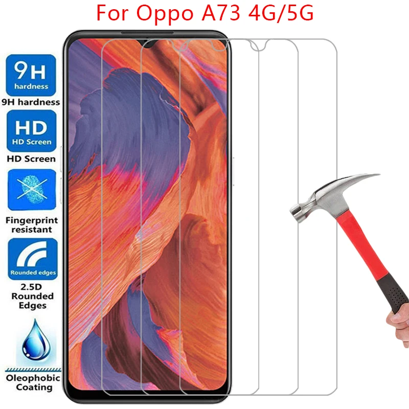 phone case for oppo a73 4g 5g tempered glass on oppoa73 a 73 73a a73case back cover 360 opo opp oppa appo opoa73 oppa73 a735g