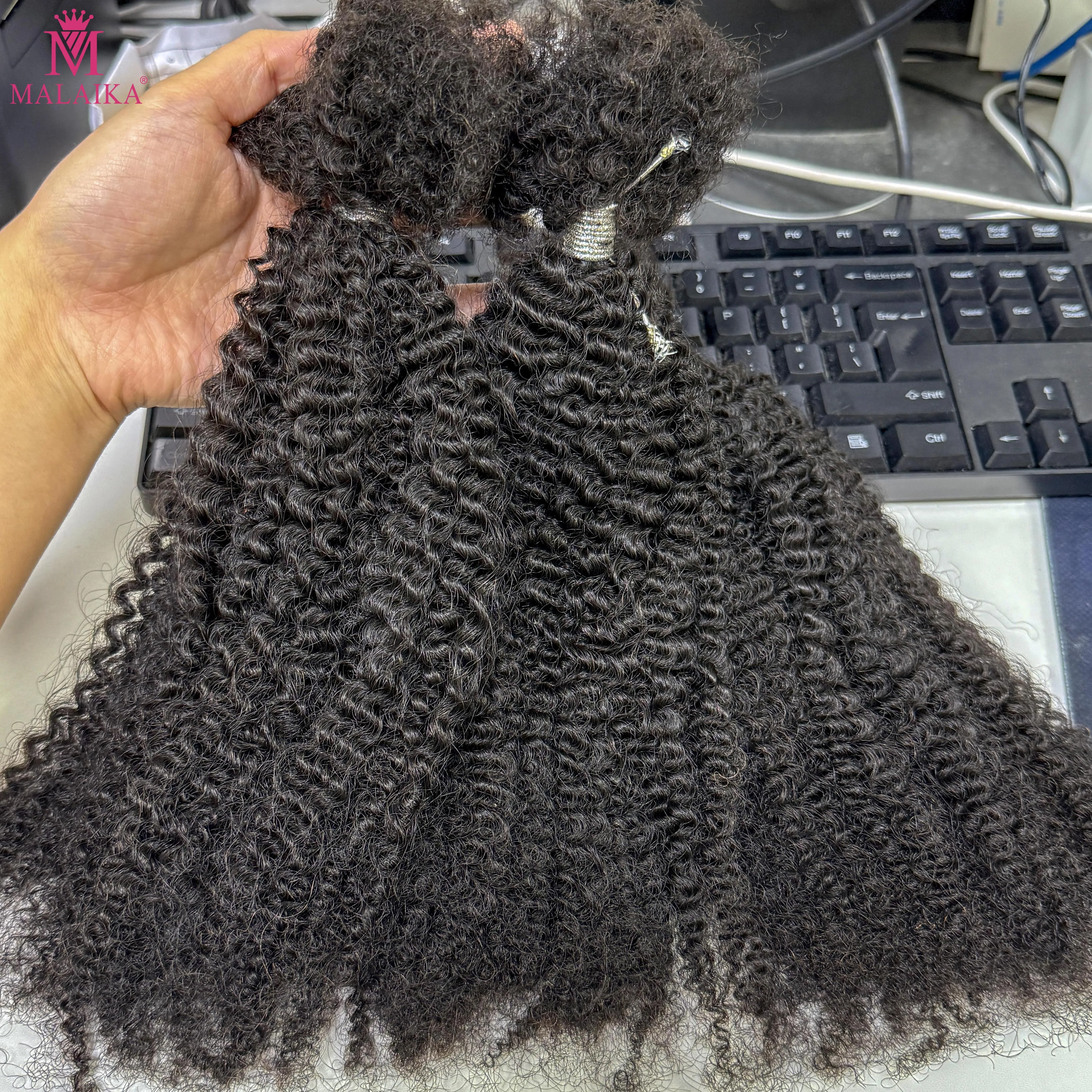 

Malaika Afro Kinky 4C человеческие волосы объемные плетение волос для Mini Twist 30 г/шт. человеческие волосы предварительно выстрепанные волосы Remy для чернокожих женщин