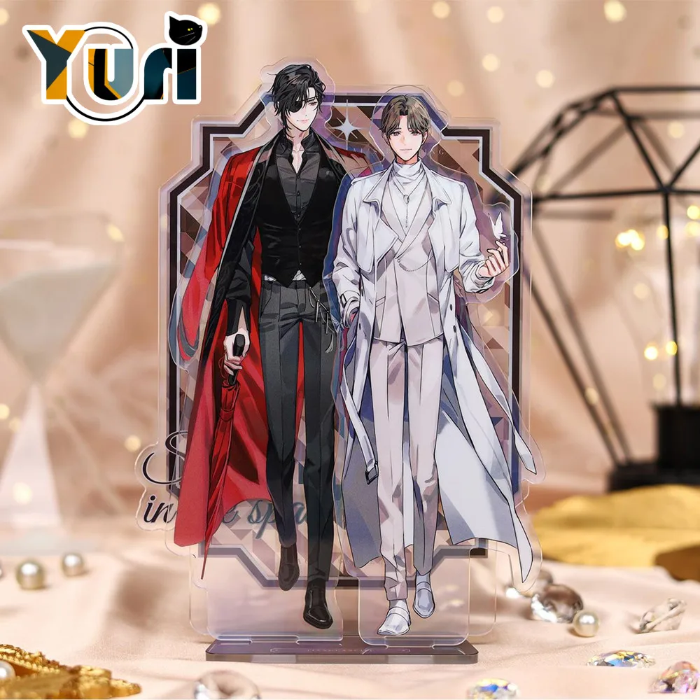 Anime Tian Guan Ci Fu TGCF Hua Cheng Xie Lian Time Walk Stand Badge Shikishi Quicksand Laser Ticket Display Cosplay C NM