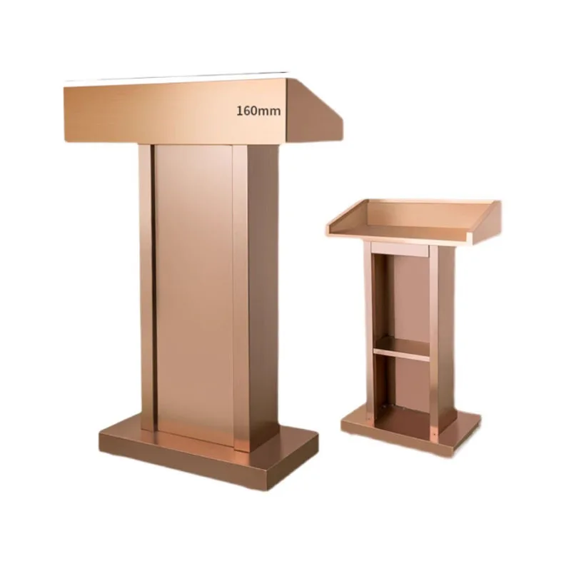 Stainless Steel Lecture Desk Lecture  Property Registration Outdoor Welcome Reception  Security Concierge  Cons