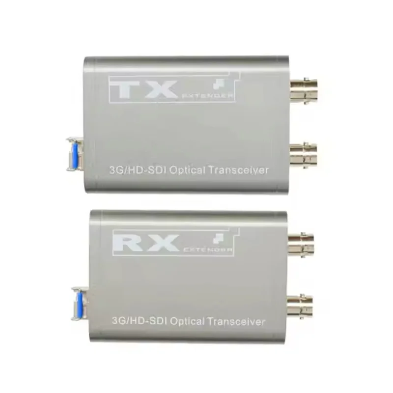 3G SDI Extender with Loopout over Singlemode Fiber up to 20km Uncompressed 1080P SDI to Fiber Optical Transceiver