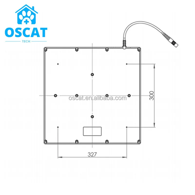 OSCAT Medical x-ray equipment 17x17 wired digital veterinary flat panel detector for radiography room veterinary equipment