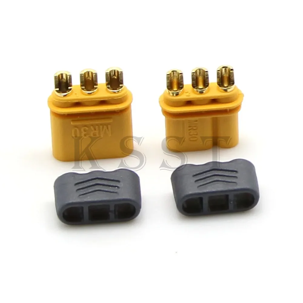 MR30 Male Female Connector Plug with Sheath 10 Pairs