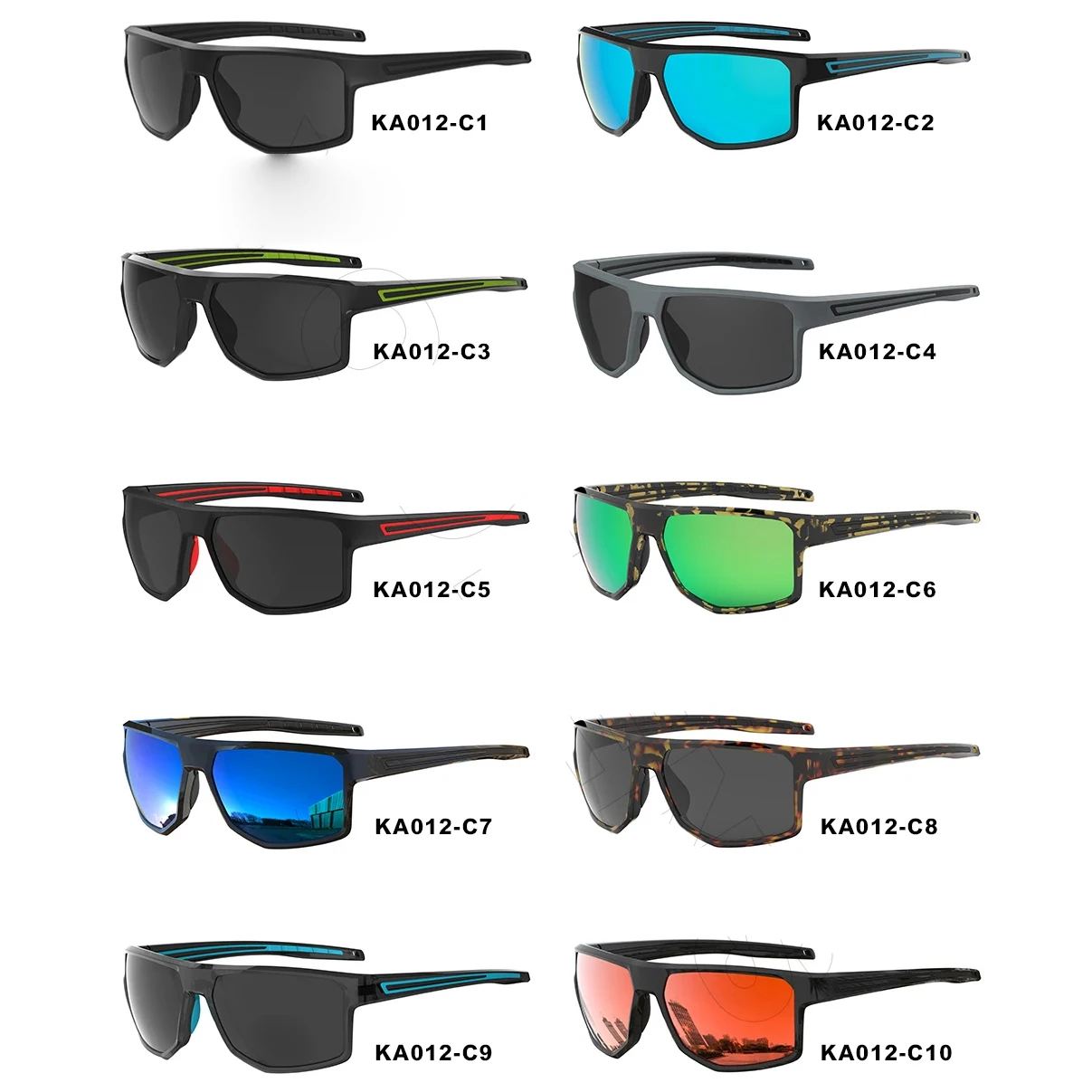 VEITHDIA Polarisierte quadratische Vintage-Sonnenbrille TR90 VA012 Sport-Sonnenbrille für Männer und Frauen, Angeln, Laufen, Radfahren, Golf, Fahren – Detail 11