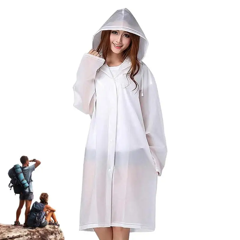 Raincoat Jacket Unisex Adult Portable Waterproof Rain Ponchos Travel Emergency Rain Coats Unisex Outdoor