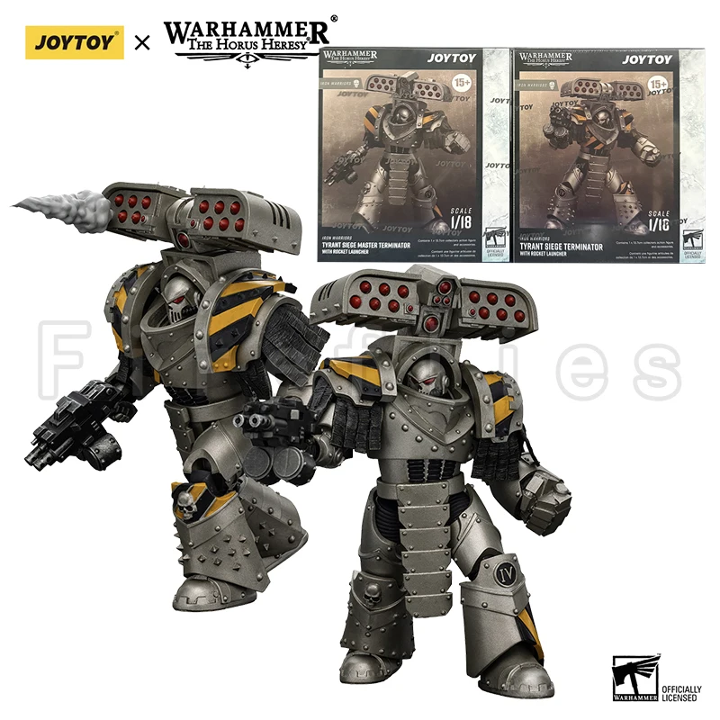 JOYTOY 1/18 Action Figure The Horus Heresy Iron Warriors Tyrant Siege Terminator Re-issue Version Anime Collection Toy view 6