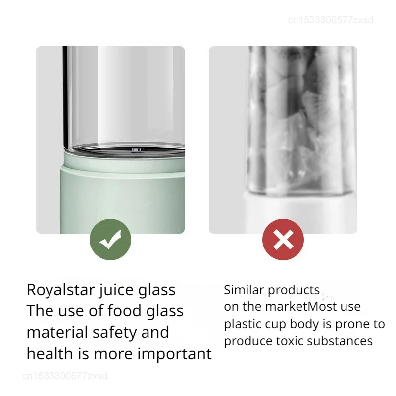 Электрическая соковыжималка Youpin, Мини Портативный блендер, миксеры для фруктов, бытовой многофункциональный беспроводной блендер, соковыжималка, миксер