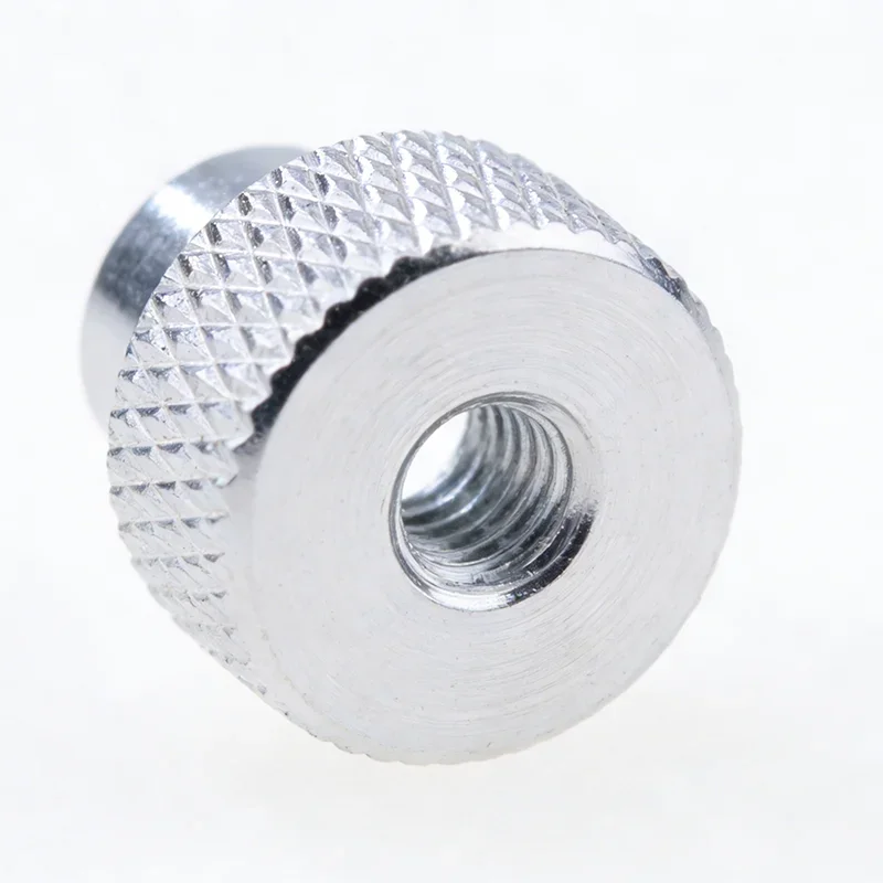 

10Pcs Aluminum Alloy Knurled Thumb Nuts M2 M2.5 M3 M4 Hand Tighten Screws Caps for Computer Case CPU Water Cooling