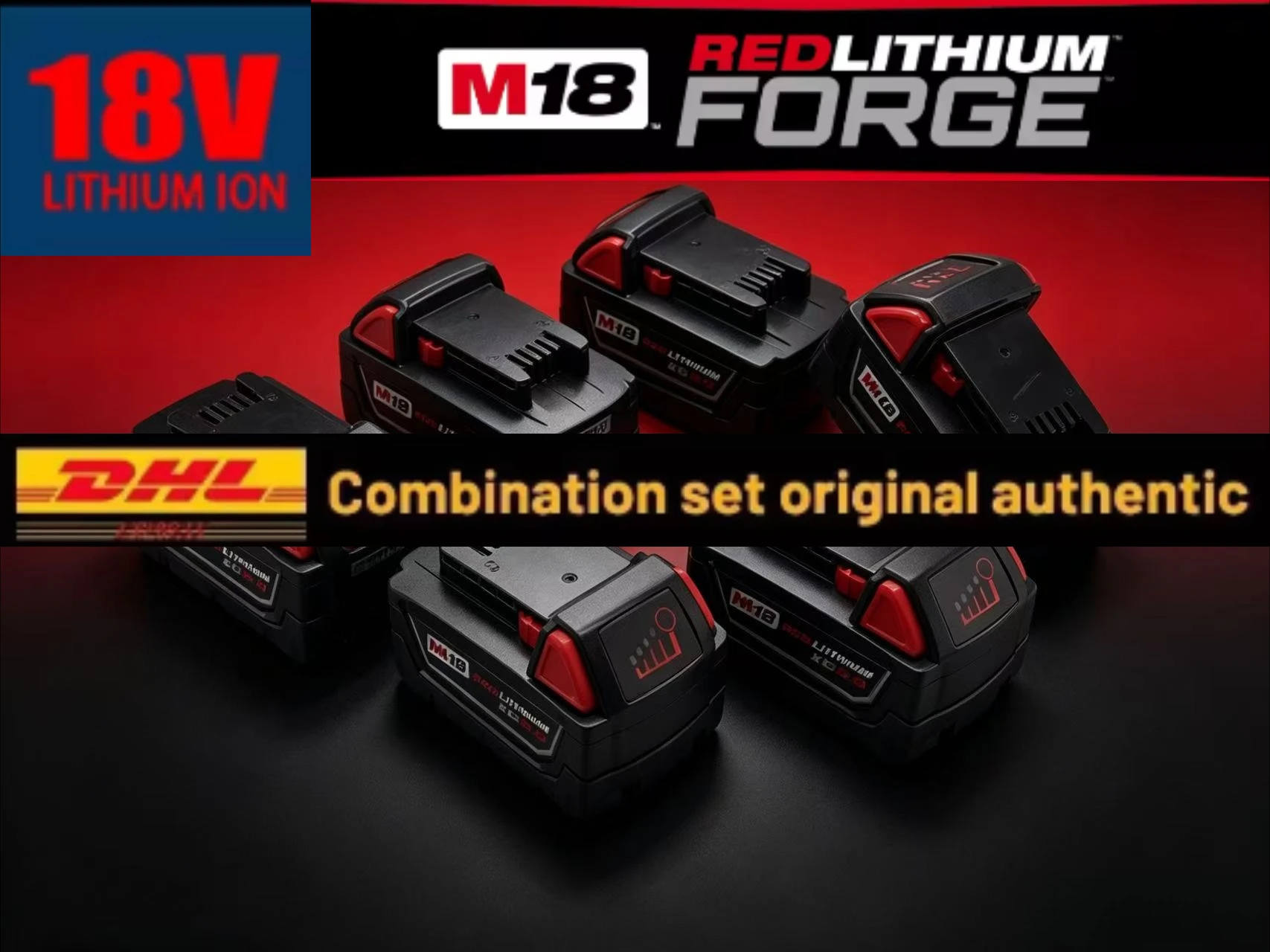 

Milwaukee M18 18V Battery Fast Charger Kit offers consistent power for plumbing, electrical and mechanical jobs on any work site