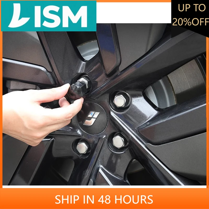 

NEW1 For Li Lixiang L6 L7 L8 L9 Car Styling Wheel Hub Screw Cap Tire Screw Cap Rust Proof Cover Protective Cover Auto Accessorie