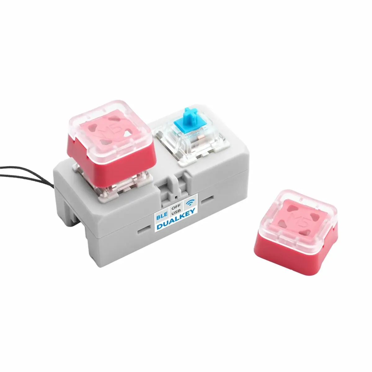 Digital Essentials Chain DualKey Programmable Dual-Button Input Development Board - Development Board Programmable RGB LEDs