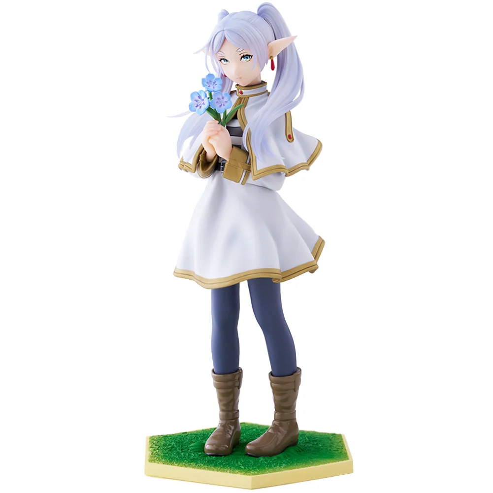 

Anime figure Frieren holding flowers standing posture action figures Frieren figurine Doll PVC Model Toy Collection Statue Gift